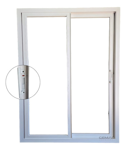 Puerta ventana corrediza 1.20x2.05m Ud
